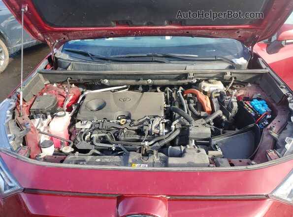 4T3DWRFV0LU006372 2020 TOYOTA LIMITED Red Вид підкапотного простору