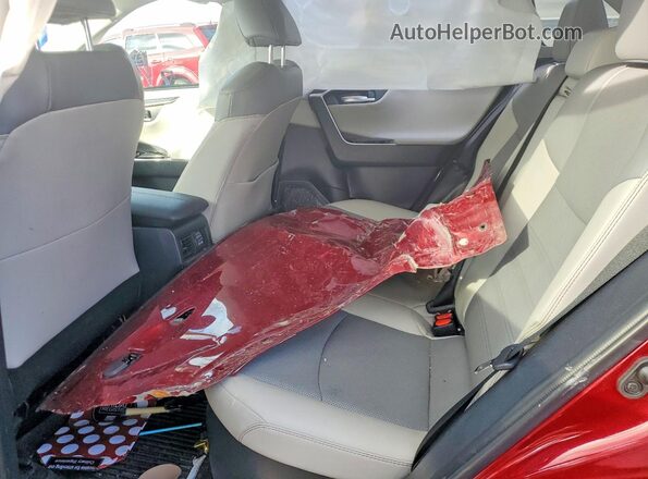 4T3DWRFV0LU006372 2020 TOYOTA LIMITED Red Вид задньої частини салону