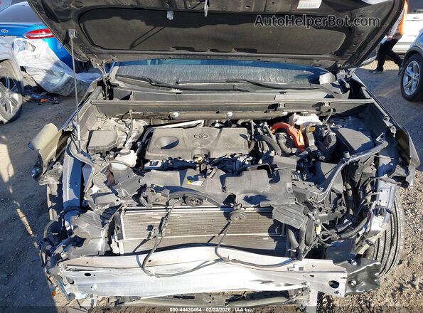 4T3E6RFV0MU063824 2021 TOYOTA RAV4 HYBRID Gray Rear view