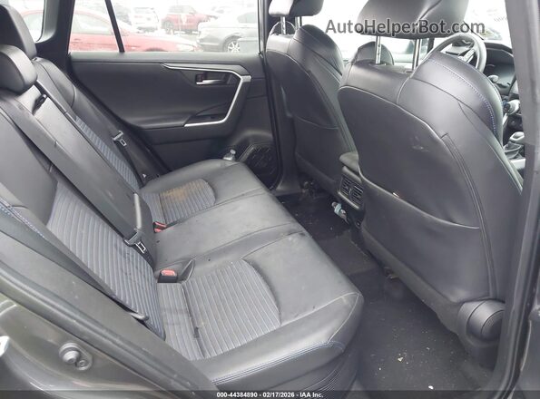 4T3E6RFV1NU091259 2022 TOYOTA RAV4 HYBRID Gray Vista de la etiqueta del VIN