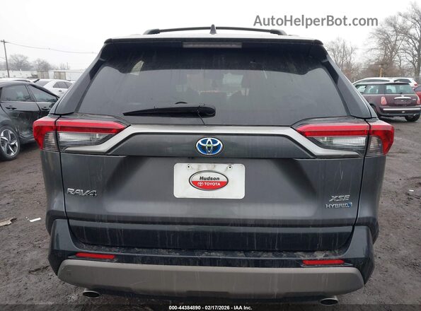 4T3E6RFV1NU091259 2022 TOYOTA RAV4 HYBRID Gray 