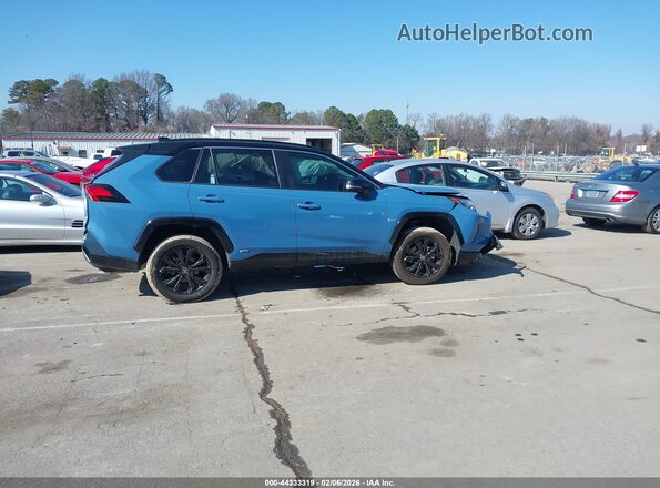 4T3E6RFV1NU096039 2022 TOYOTA RAV4 HYBRID Blue 