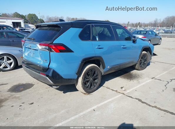 4T3E6RFV1NU096039 2022 TOYOTA RAV4 HYBRID Blue 