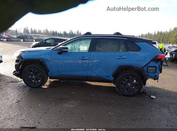 4T3E6RFV4NU085360 2022 TOYOTA RAV4 HYBRID Синий 