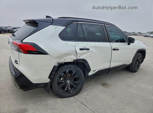 4T3E6RFV4NU099291 2022 TOYOTA RAV4 White Rear right