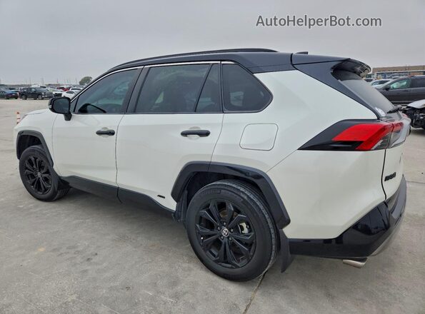 4T3E6RFV4NU099291 2022 TOYOTA RAV4 White Rear left