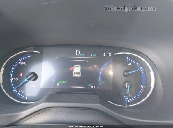 4T3E6RFV5NU077090 2022 TOYOTA RAV4 HYBRID Gray Rear seats view