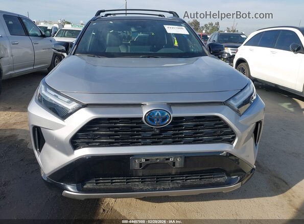 4T3E6RFV5NU077090 2022 TOYOTA RAV4 HYBRID Gray Rear interior view