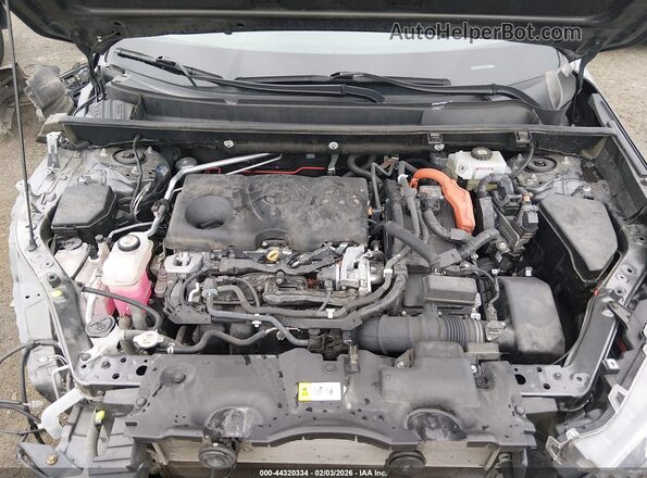 4T3E6RFV8MU047418 2021 TOYOTA RAV4 HYBRID Gray Rear view
