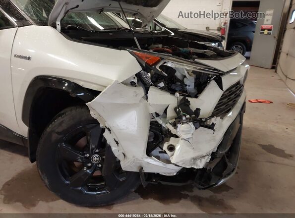 4T3E6RFV9MU041157 2021 TOYOTA RAV4 HYBRID White Դիմացի տեսք