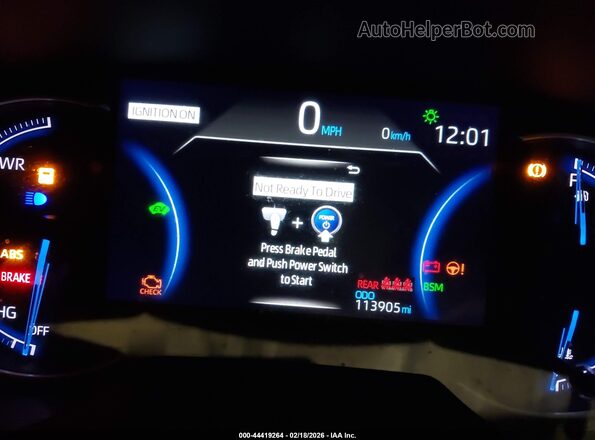 4T3E6RFV9MU041157 2021 TOYOTA RAV4 HYBRID White Հետևի նստատեղերի տեսք