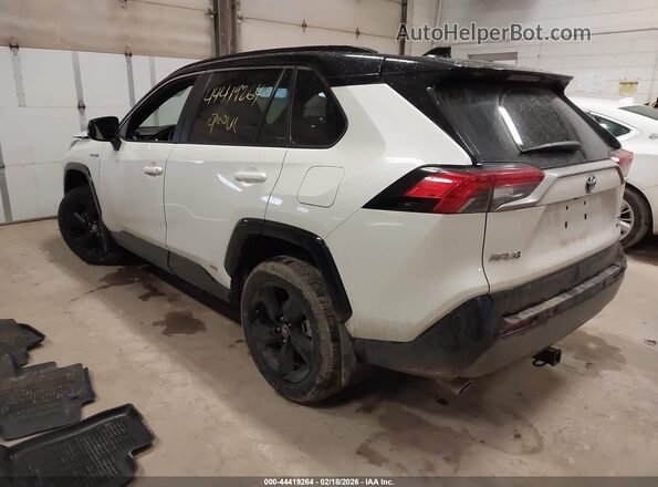 4T3E6RFV9MU041157 2021 TOYOTA RAV4 HYBRID White Հետևի ձախ