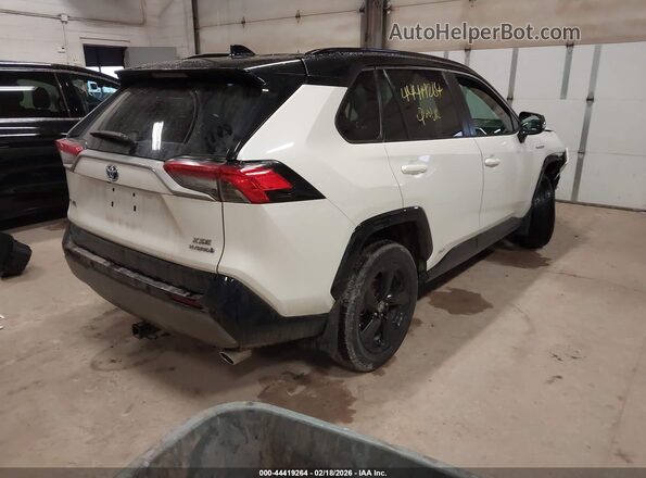 4T3E6RFV9MU041157 2021 TOYOTA RAV4 HYBRID White Հետևի աջ