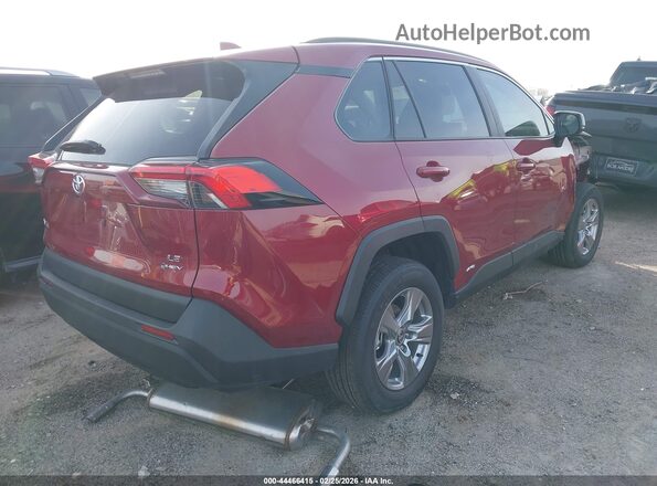4T3LWRFV6SU212967 2025 TOYOTA LE Red Tył prawy