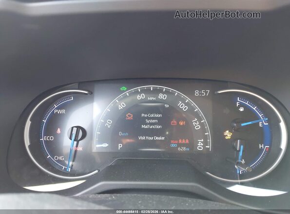 4T3LWRFV6SU212967 2025 TOYOTA LE Red Widok tylnych siedzeń