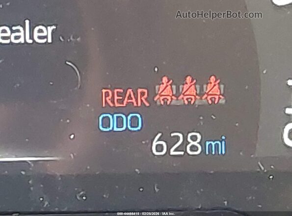 4T3LWRFV6SU212967 2025 TOYOTA LE Red 