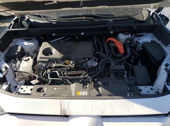 4T3RWRFV7SU173641 2025 TOYOTA LE White ძრავის განყოფილების ხედი