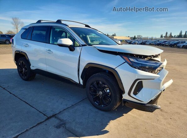 4T3T6RFV0NU097349 2022 TOYOTA RAV4 White წინა მარჯვენა