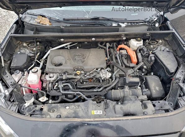 4T3T6RFV3PU139371 2023 TOYOTA RAV4 Black Vista del compartimento del motor