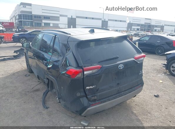 4T3T6RFV4NU081610 2022 TOYOTA RAV4 HYBRID Black Trasero izquierdo
