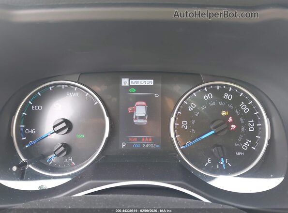 4T3T6RFV4NU081610 2022 TOYOTA RAV4 HYBRID Black Vista de los asientos traseros