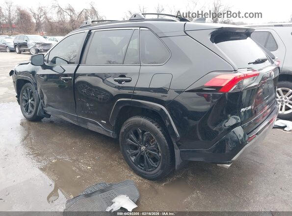 4T3T6RFV5NU094009 2022 TOYOTA RAV4 HYBRID Black Հետևի ձախ