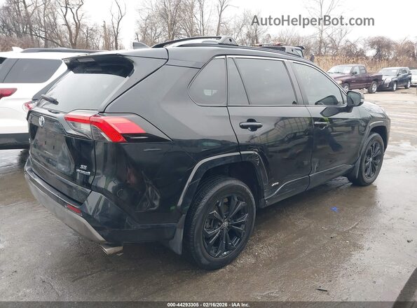 4T3T6RFV5NU094009 2022 TOYOTA RAV4 HYBRID Black Հետևի աջ