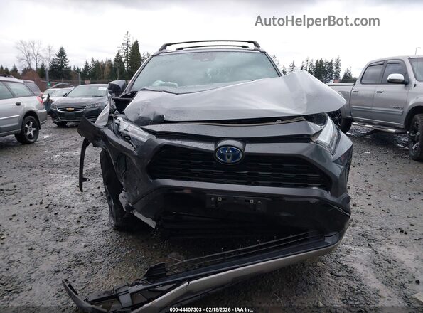 4T3T6RFV7PU116725 2023 TOYOTA RAV4 HYBRID Gray Սալոնի հետևի տեսք