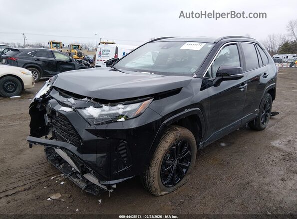 4T3T6RFV7SU183026 2025 TOYOTA RAV4 HYBRID Black Przód lewy