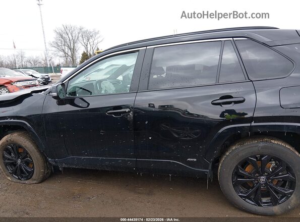 4T3T6RFV7SU183026 2025 TOYOTA RAV4 HYBRID Black Widok wnętrza 360 stopni