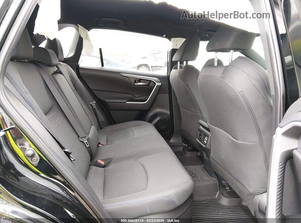 4T3T6RFV7SU183026 2025 TOYOTA RAV4 HYBRID Black Widok naklejki z numerem VIN