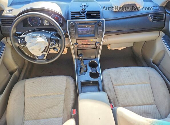 4T4BF1FK7GR579515 2016 TOYOTA LE Black Vista del salpicadero
