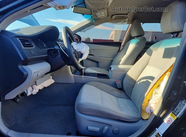 4T4BF1FK7GR579515 2016 TOYOTA LE Black Vista interior delantera