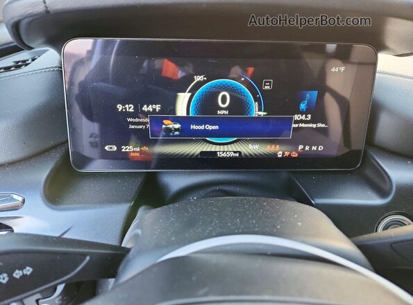 4W5KHNRL0RZ502417 2024 ACURA ZDX White Вид щитка приладів