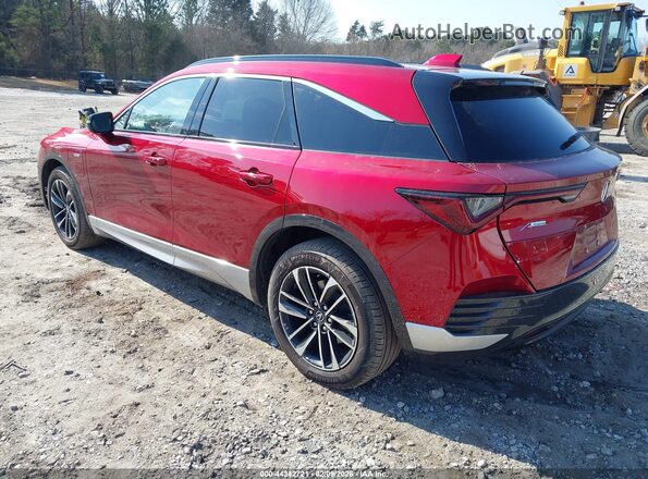 4W5KHNRL0RZ508282 2024 ACURA ZDX Red უკანა მარცხენა
