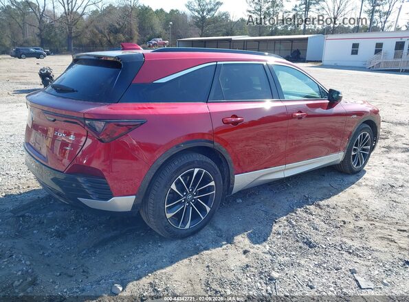 4W5KHNRL0RZ508282 2024 ACURA ZDX Red უკანა მარჯვენა