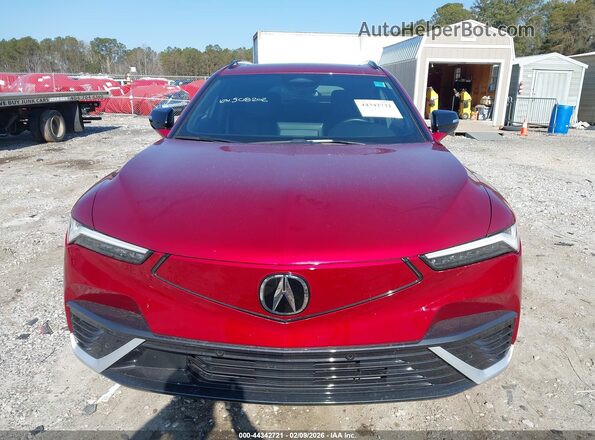 4W5KHNRL0RZ508282 2024 ACURA ZDX Red ხელსაწყოთა პანელის ხედი