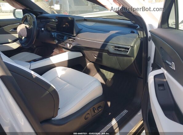 4W5KHNRL8RZ501175 2024 ACURA ZDX White Widok wnętrza z przodu