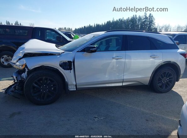 4W5KHNRL8RZ501175 2024 ACURA ZDX White Widok wnętrza 360 stopni