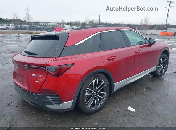 4W5KHNRL9RZ519748 2024 ACURA ZDX Red Trasero derecho