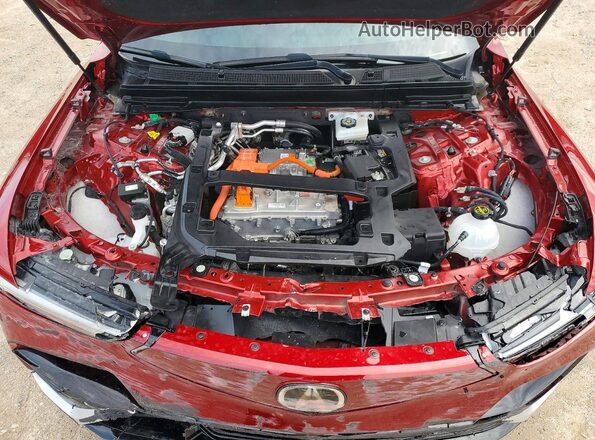 4W5XHPRL9RZ515233 2024 ACURA ZDX Burgundy Շարժիչի բաժամունքի տեսք