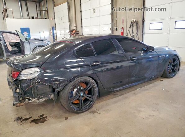 WBS6E9C54GGF92636 2016 BMW M6 Black Передня права чверть