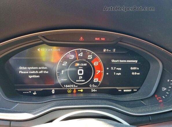 WA1A4AFYXJ2164772 2018 AUDI SQ5 Gray Vista de los asientos traseros