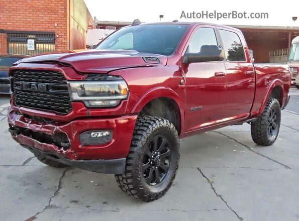 3C6UR5FL4NG280814 2022 RAM 2500 Red Передня права чверть