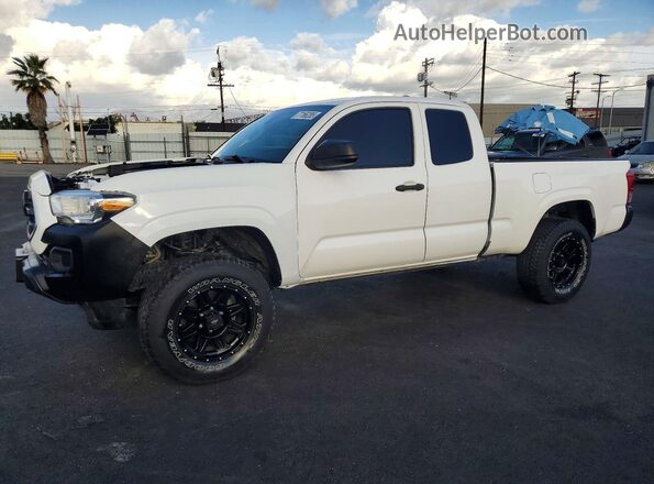 5TFRX5GN0KX139640 2019 TOYOTA TACOMA White Հետևի ձախ