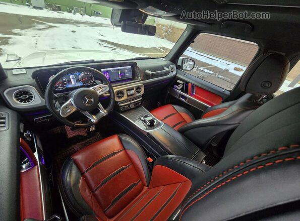WDCYC7HJ4KX313508 2019 MERCEDES-BENZ G-CLASS Белый Вид задних сидений