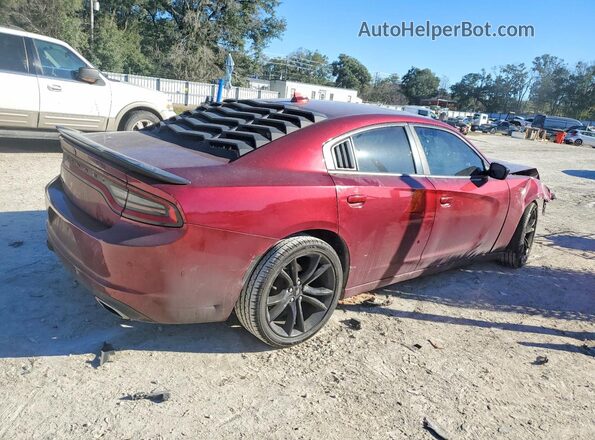 2C3CDXHG8JH187081 2018 DODGE CHARGER Maroon 