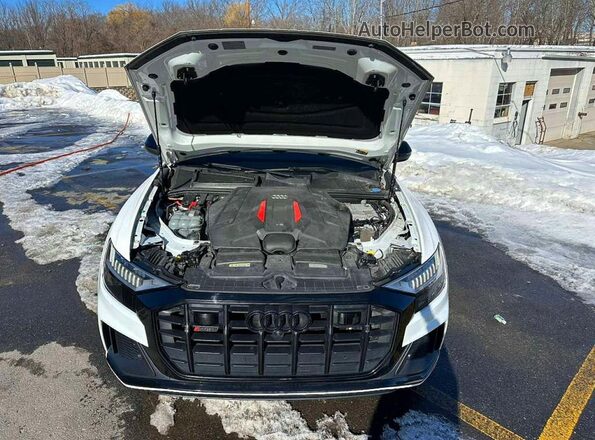 WA1CWBF1XMD021700 2021 AUDI SQ8 White Սարքավորումների վահանակի տեսք