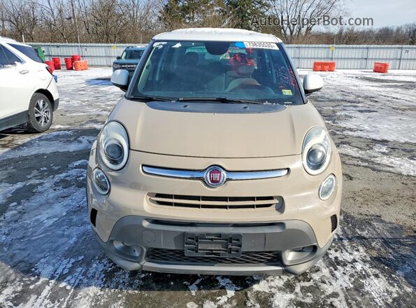 ZFBCFADH6GZ037788 2016 FIAT 500L Tan უკანა ხედი
