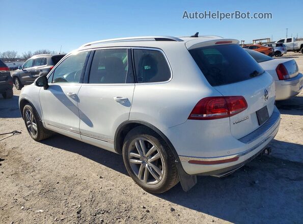 WVGEP9BP8GD002495 2016 VOLKSWAGEN TOUAREG White Задня права чверть